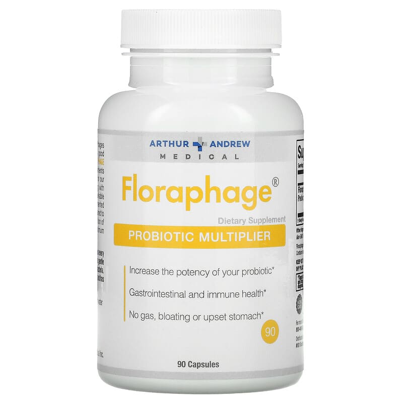 Arthur Andrew Medical Floraphage Probiotic Multiplier 90 Capsules 1 Arthur Andrew Medical Floraphage Probiotic Multiplier 90 viên 855571001778