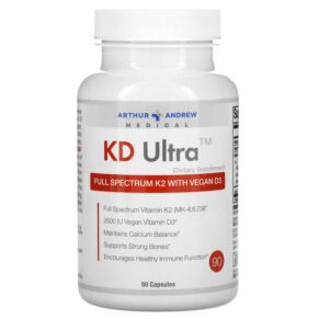 Arthur Andrew Medical KD Ultra Full Spectrum K2 + Vegan D3 90 viên 855822008341