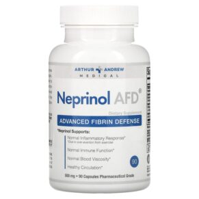Arthur Andrew Medical Neprinol AFD Advanced Fibrin Defense 500 mg 90 viên 855571001044