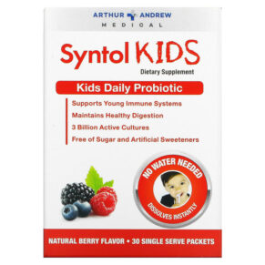 Arthur Andrew Medical Syntol Kids Kids Daily Probiotic Natural Berry 30 gói 855571001884