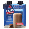 Atkins Plus Protein-Rich Shake Creamy Milk Chocolate 4 Shakes 11 fl oz (325 ml) 637480064118