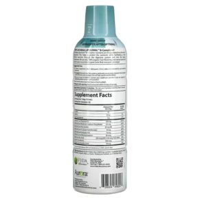 Aurora Nutrascience Mega-Liposomal B-Complex+ Organic Fruit 16 fl oz (480 ml) 628504648247