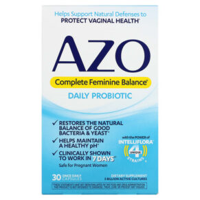 Azo Complete Feminine Balance Daily Probiotic 5 Billion 30 viên 787651760162