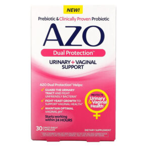 Azo Dual Protection Urinary + Vaginal Support 30 viên 787651760285