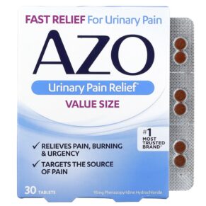 Azo Urinary Pain Relief 30 viên 787651301525