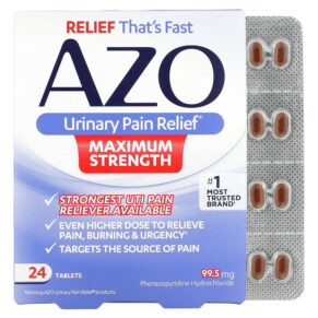 Azo Urinary Pain Relief Maximum Strength 24 viên 787651241531