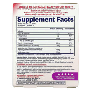 Azo Urinary Tract Health Cranberry 50 Caplets 787651420677
