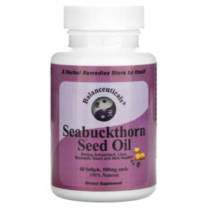Balanceuticals Seabuckthorn Seed Oil 500 mg 60 viên 674756980413