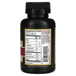 Barlean's Borage Oil Supplement 60 Softgels 705875100045