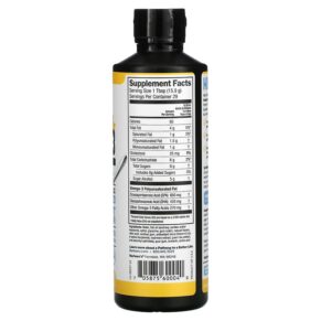Barlean's Omega-3 Fish Oil Lemon Creme 16 oz (454 g) 705875600040