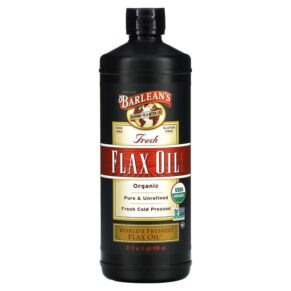 Barlean's Organic Fresh Flax Oil 32 fl oz (946 ml) 705875000031