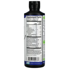 Barlean's Plant Based Total Omega 3 · 6 · 9 Pomegranate Blueberry Smoothie 3.980 mg 16 oz (454 g) 705875002776