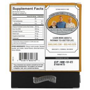 Barlean's Stomach Repair Vanilla Chai 6.35 oz (180 g) 705875800761