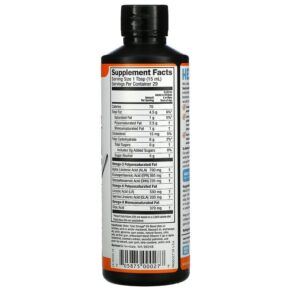 Barlean's Total Omega 3 · 6 · 9 Orange Creme 2.400 mg 16 oz (454 g) 705875000277