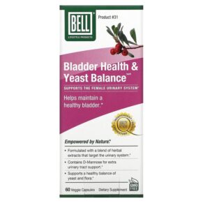 Bell Lifestyle Bladder Health & Yeast Balance 60 viên 771733109093