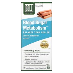 Bell Lifestyle Blood Sugar Metabolism 60 viên 771733110174