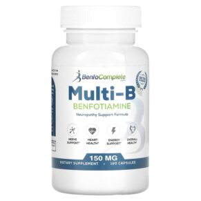 Benfotiamine Inc. Multi-B Benfotiamine Neuropathy Support Formula 150 mg 120 viên 689076867221