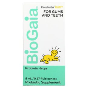 BioGaia Prodentis Baby Probiotic Drops For Gums & Teeth 0.17 fl oz (5 ml) 602359460438