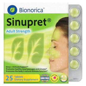 Bionorica Sinupret Sinus + Immune Support Adult Strength 25 viên 897618000245