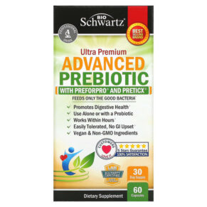 BioSchwartz Ultra Premium Advanced Prebiotic 60 viên 737212751306