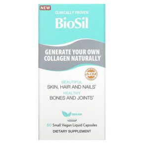 BioSil Advanced Collagen Generator 60 Small Vegan viên 5425010391873