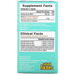 BioSil ch-OSA Advanced Collagen Generator 30 Vegetarian Capsules 3 BioSil ch-OSA Advanced Collagen Generator 30 Vegetarian Capsules 5425010391828
