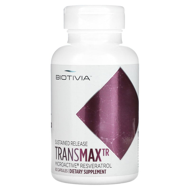 Biotivia TransmaxTR MicroActive-Resveratrol 60 Capsules 1 Biotivia TransmaxTR MicroActive-Resveratrol 60 viên 094922012951