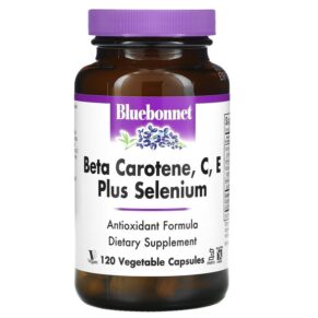 Bluebonnet Nutrition Beta Carotene C E Plus Selenium 120 viên 743715003224