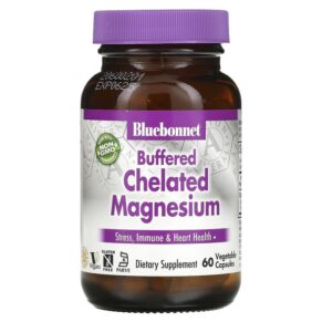 Bluebonnet Nutrition Buffered Chelated Magnesium 60 viên 743715006720