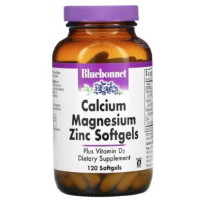 Bluebonnet Nutrition Calcium Magnesium Zinc 120 viên 743715007017