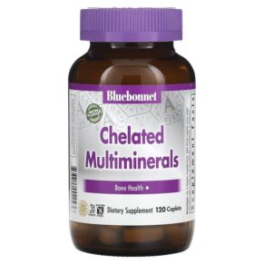 Bluebonnet Nutrition Chelated Multiminerals 120 viên 743715002043