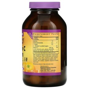 Bluebonnet Nutrition EarthSweet Chewables Vitamin C Orange 500 mg 90 Chewable Tablets 743715005051