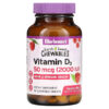 Bluebonnet Nutrition EarthSweet Vitamin D3 Raspberry 2.000 IU 90 viên 743715003644