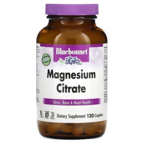 Bluebonnet Nutrition Magnesium Citrate 120 viên 743715007314