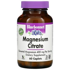 Bluebonnet Nutrition Magnesium Citrate 400 mg 60 viên 743715007291
