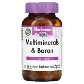 Bluebonnet Nutrition Multiminerals & Boron 180 viên 743715002128