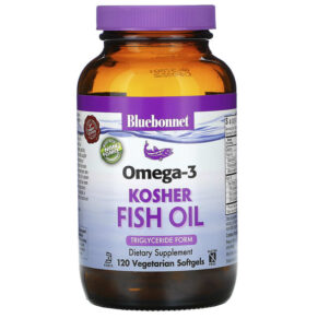 Bluebonnet Nutrition Omega-3 Kosher Fish Oil 120 viên 743715009790