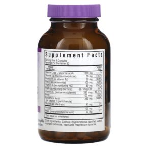 Bluebonnet Nutrition Stress B-Complex 100 Vegetable Capsules 743715004245
