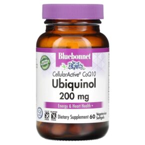 Bluebonnet Nutrition Ubiquinol CellullarActive CoQ10 200 mg 60 viên 743715007994