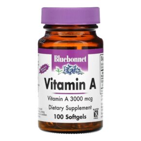 Bluebonnet Nutrition Vitamin A 3.000 mcg 100 viên 743715002982
