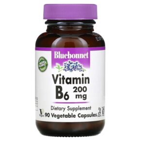 Bluebonnet Nutrition Vitamin B6 200 mg 90 viên 743715004320