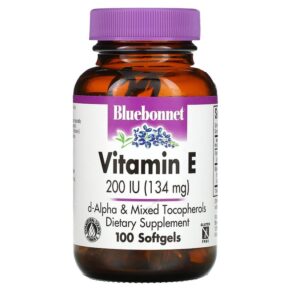 Bluebonnet Nutrition Vitamin E 200 IU (134 mg) 100 viên 743715006126