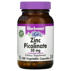 Bluebonnet Nutrition Zinc Picolinate 50 mg 100 viên 743715007406