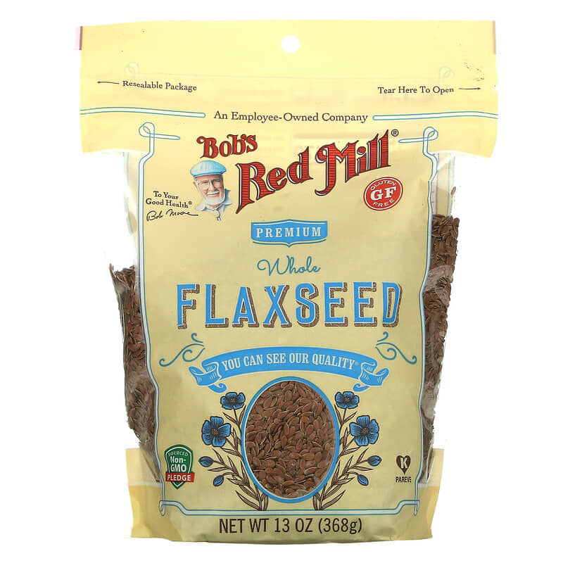 Bob's Red Mill Premium Whole Flaxseed 13 oz (368 g) 1 Bob's Red Mill Premium Whole Flaxseed 13 oz (368 g) 039978034205