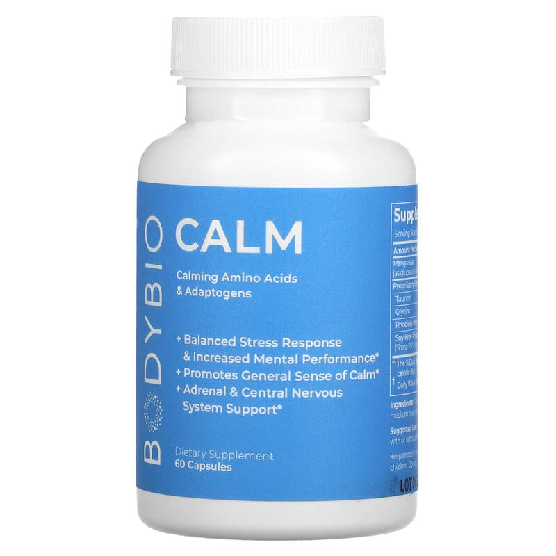 BodyBio Calm 60 Capsules 1 BodyBio Calm 60 viên 743474789018