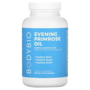 BodyBio Evening Primrose Oil 180 Non-GMO viên 743474913352