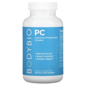 BodyBio PC Liposomal Phospholipid Complex 100 Non-GMO viên 743474916001