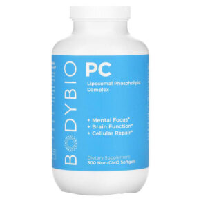 BodyBio PC Liposomal Phospholipid Complex 300 Non-GMO viên 743474916506