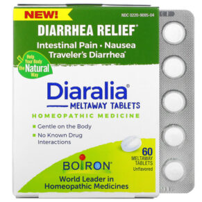 Boiron Diaralia Diarrhea Relief Unflavored 60 Meltaway viên 306969095041