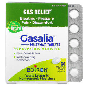 Boiron Gasalia Gas Relief Unflavored 60 Meltaway viên 306962609603